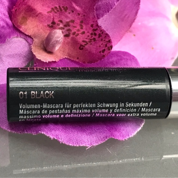 💚*5/$25! Clinique High Impact Mascara Mini in Black 3.5 ml *Brand New! - Picture 3 of 16